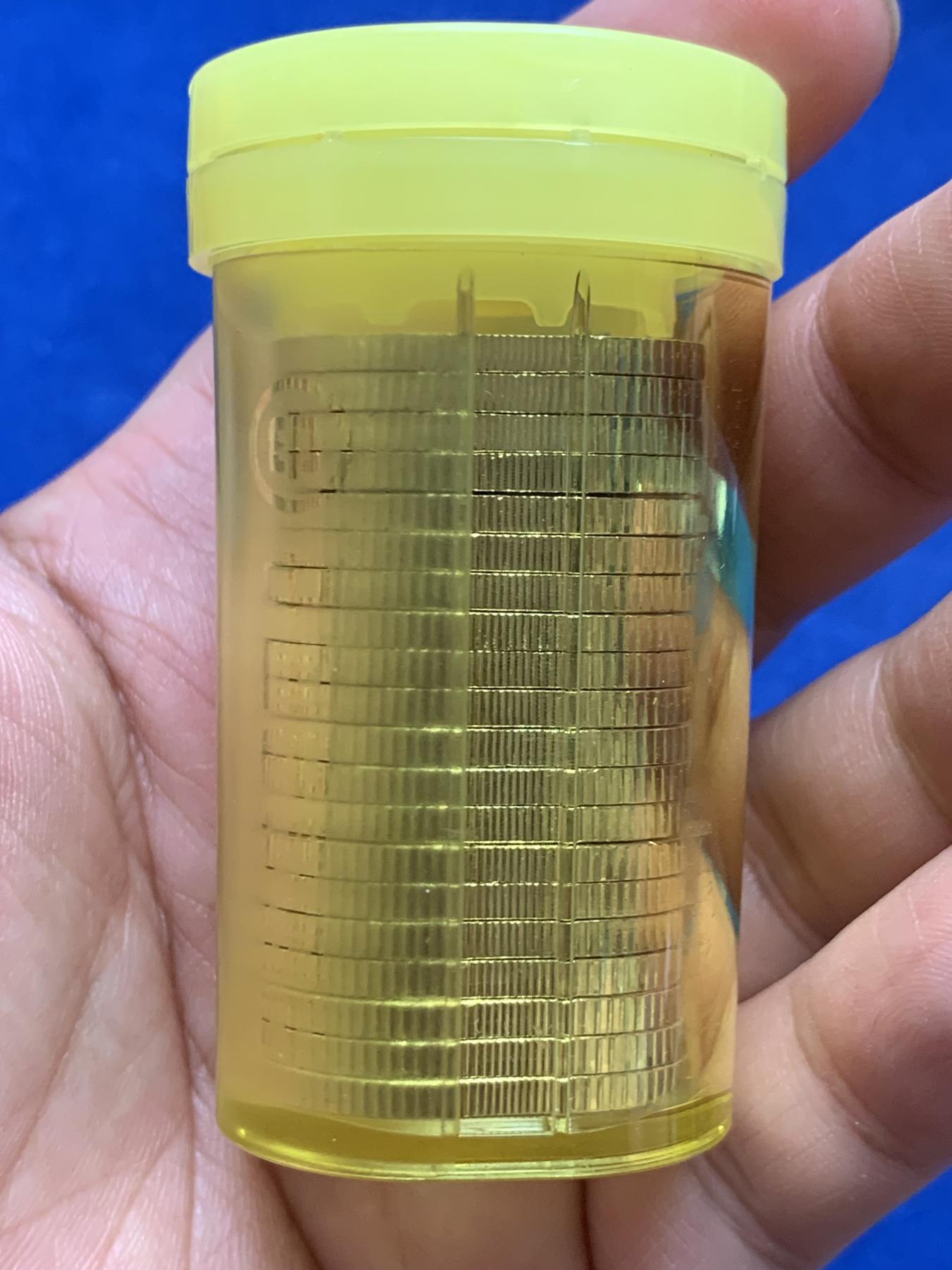 《竞宝斋》第272场- 周日，周一，周二  3场连拍 （全场包邮） 中国双遗系列5元纪念币 铜合金（泰山、武夷山、黄山、峨眉山纪念币各一桶，全新原桶未拆，每桶20枚，送保护盒）