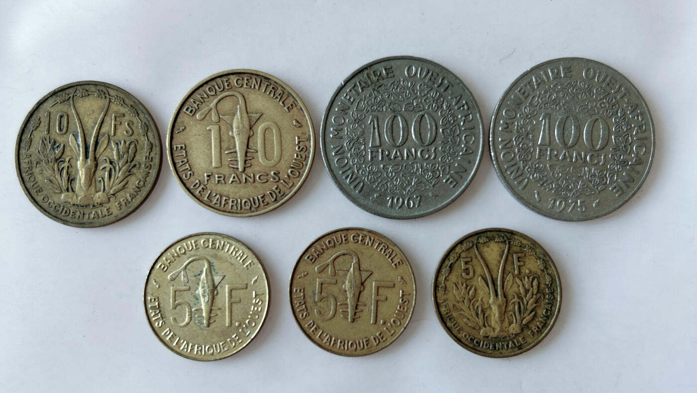 第一海外回流一元起拍收藏 散币专场 第91期 西非