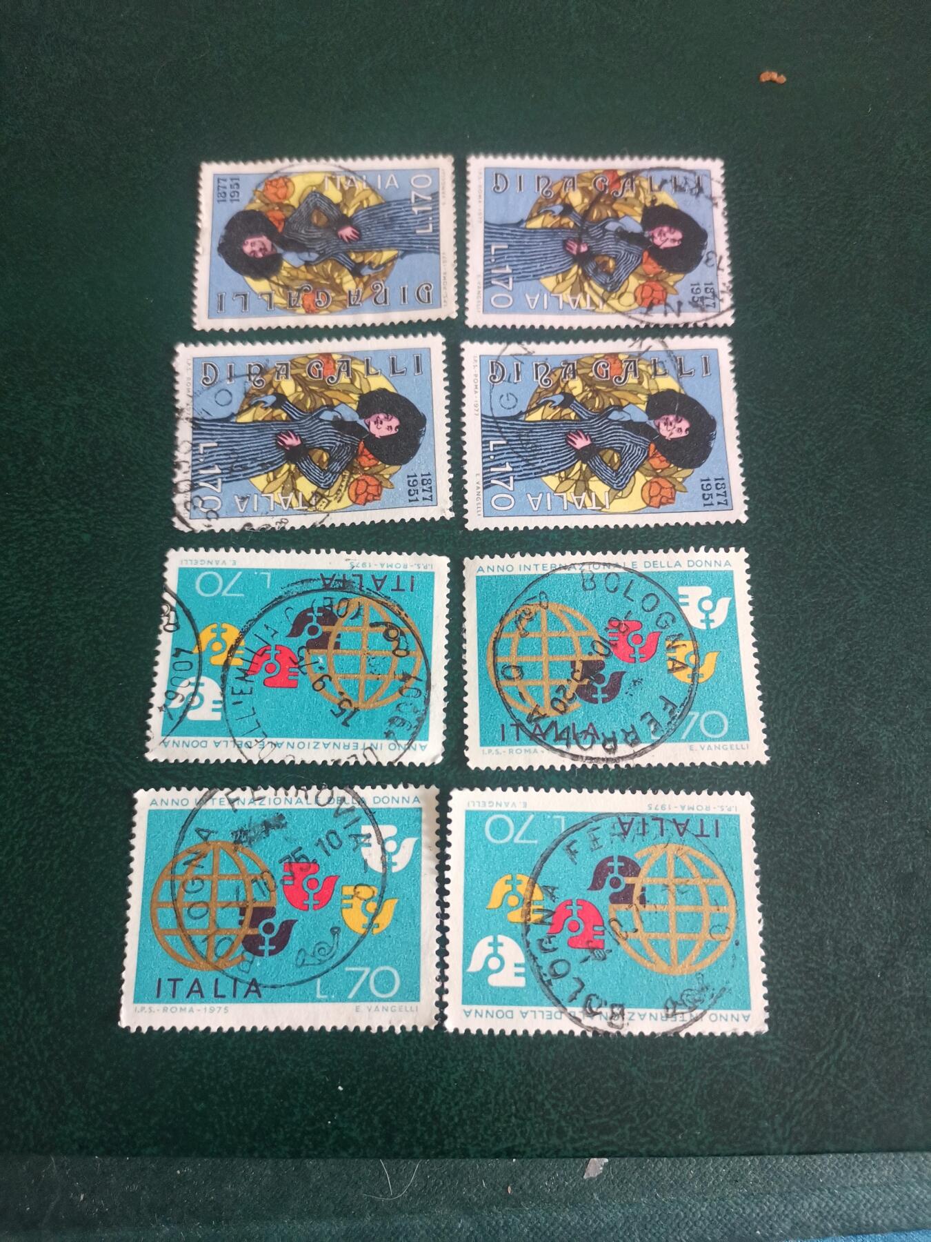 61意大利邮票8套一起出让
