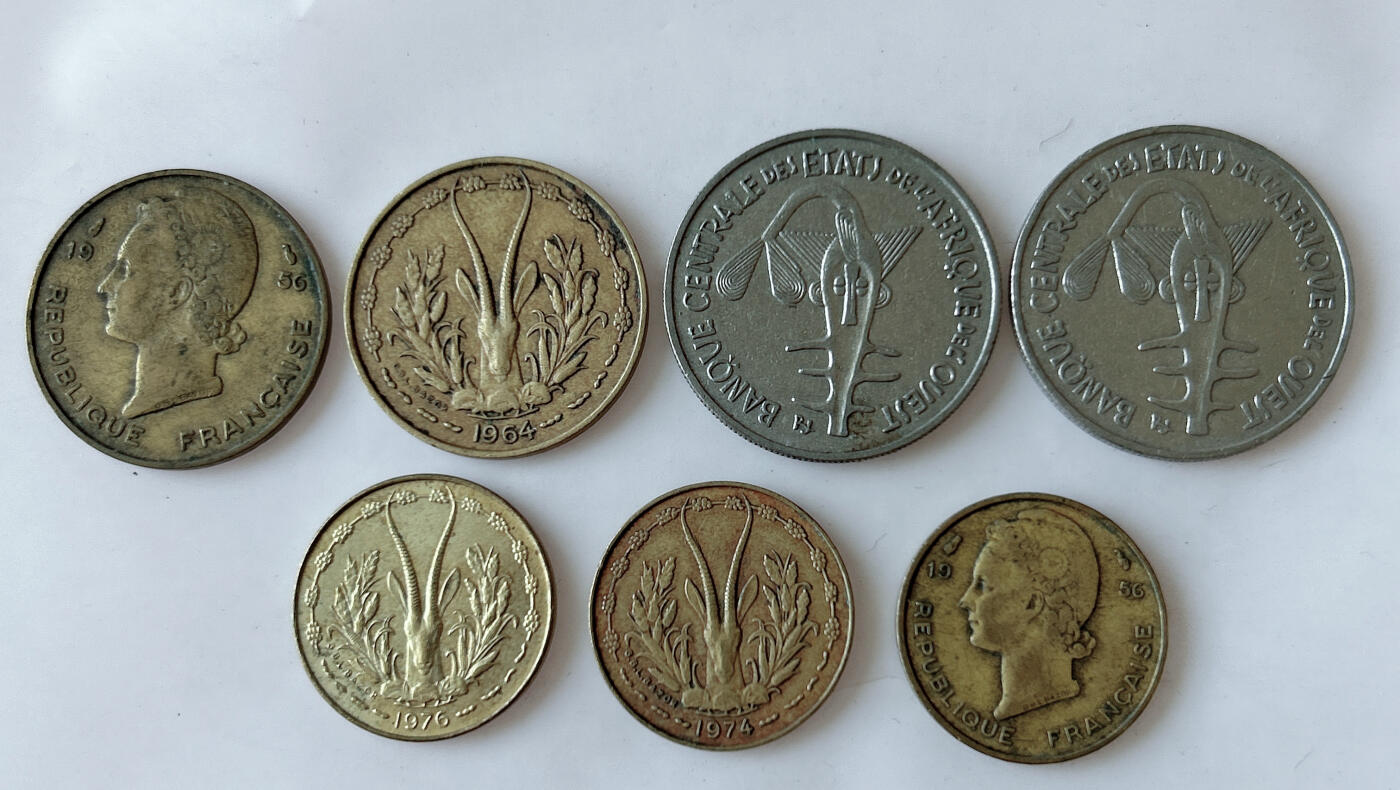 第一海外回流一元起拍收藏 散币专场 第91期 西非