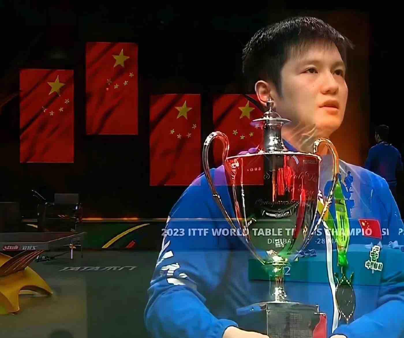 零元拍：  “小胖儿”樊振东亲笔签名球拍底版
