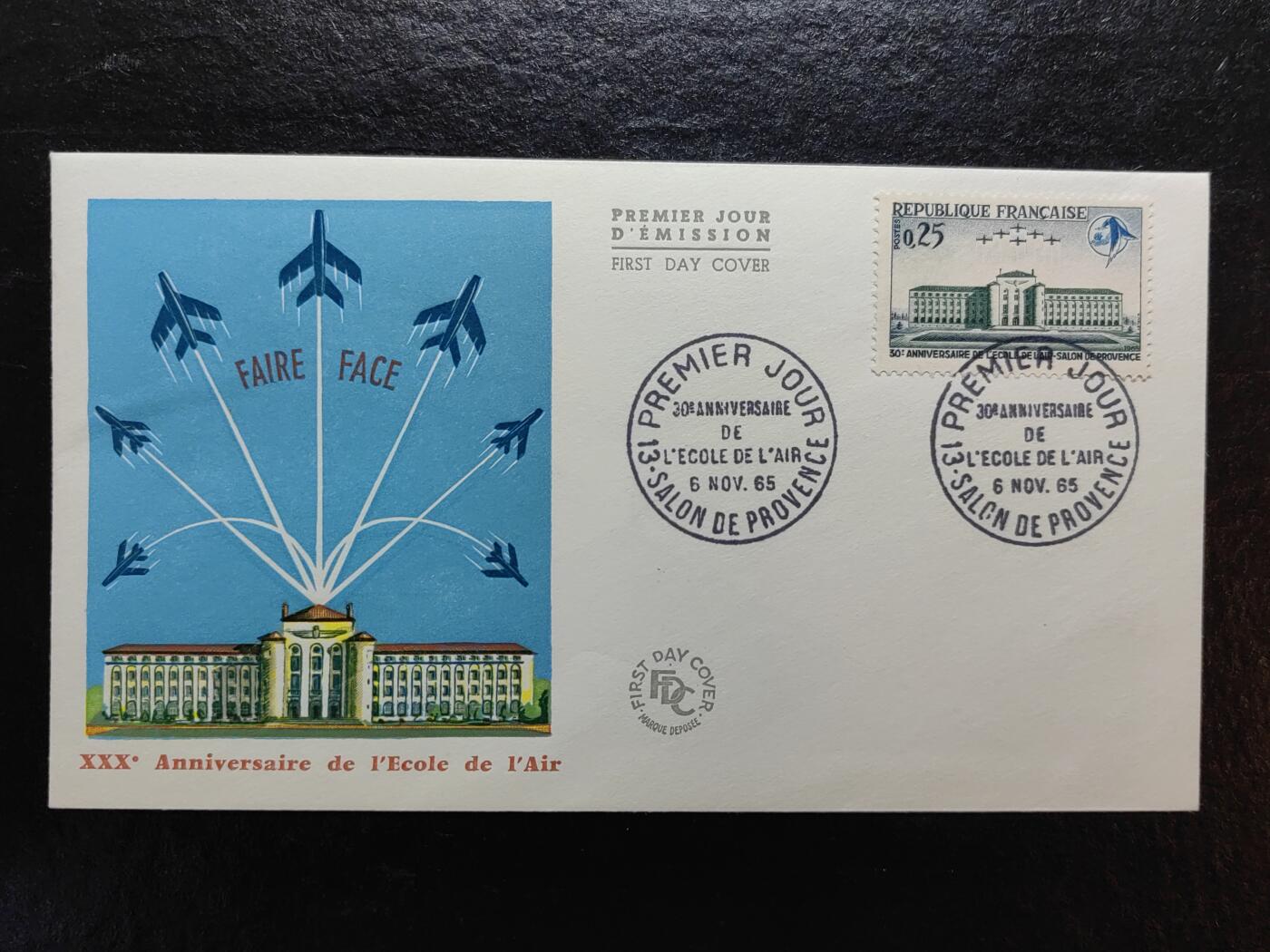 外国邮品藏品💰🌞💰（拍卖）精品🔭专场🌟 1965年 法国空军学院