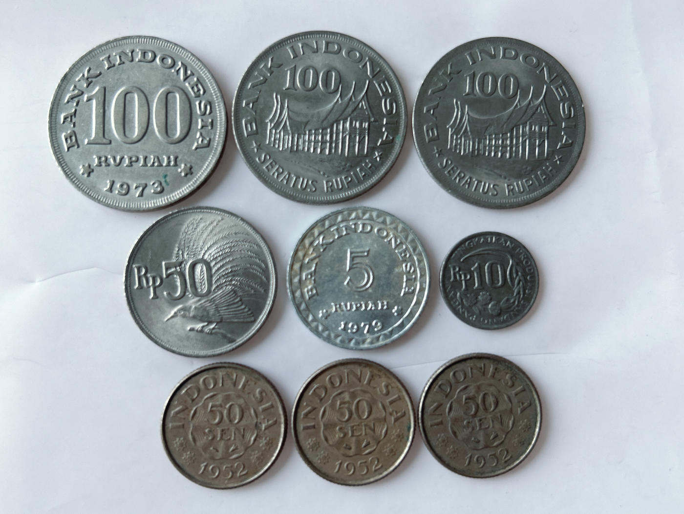 第一海外回流一元起拍收藏 散币专场 第92期 印度尼西亚🇮🇩