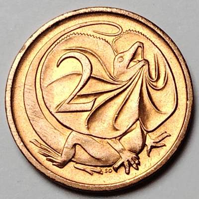 布加迪🐬～世界钱币🌾第 121 期 /  英国🇬🇧以及英属地区币 - 澳大利亚🇦🇺 1981年 2分