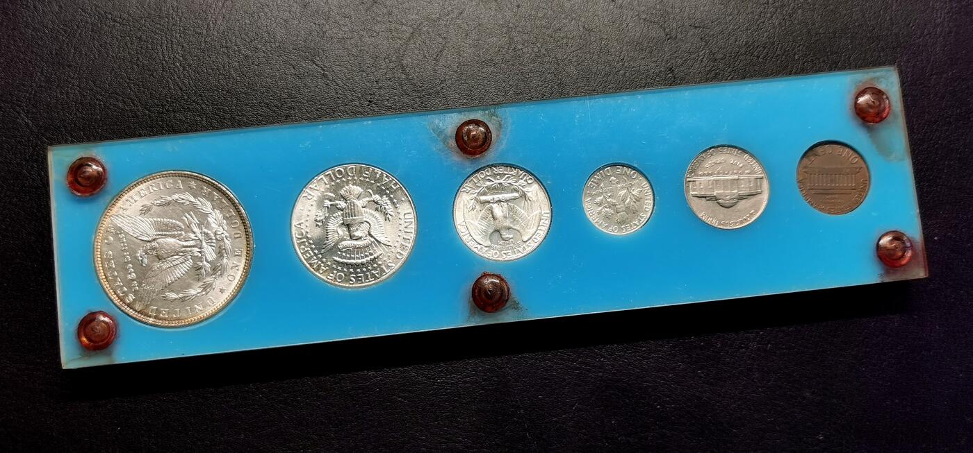 凡希社世界钱币微拍第二百七十期 美国流通版六枚装UNC