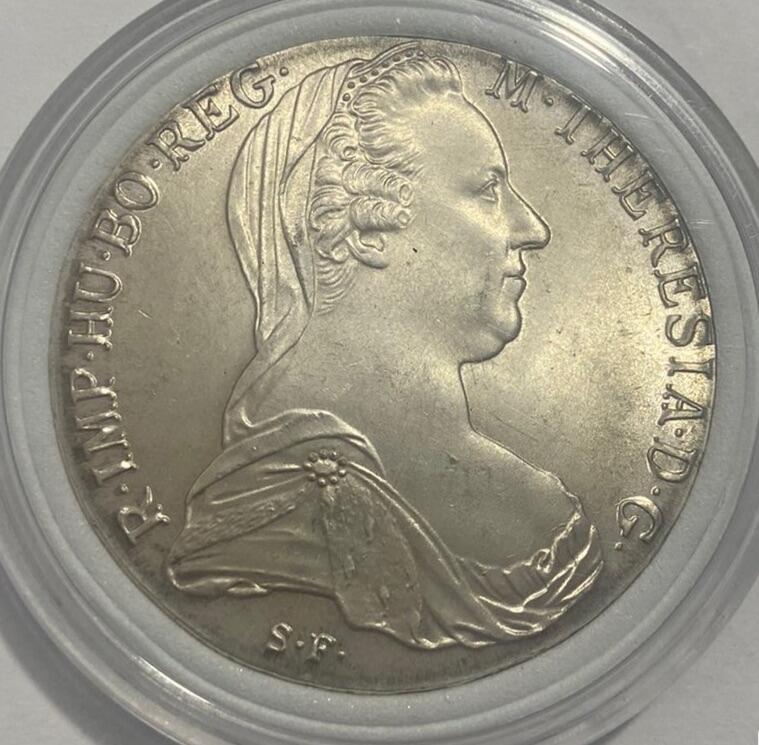 【炜奕收藏】古币纪念币专场，0佣金，全场0+1 奥匈帝国大奶妈银币，后铸版