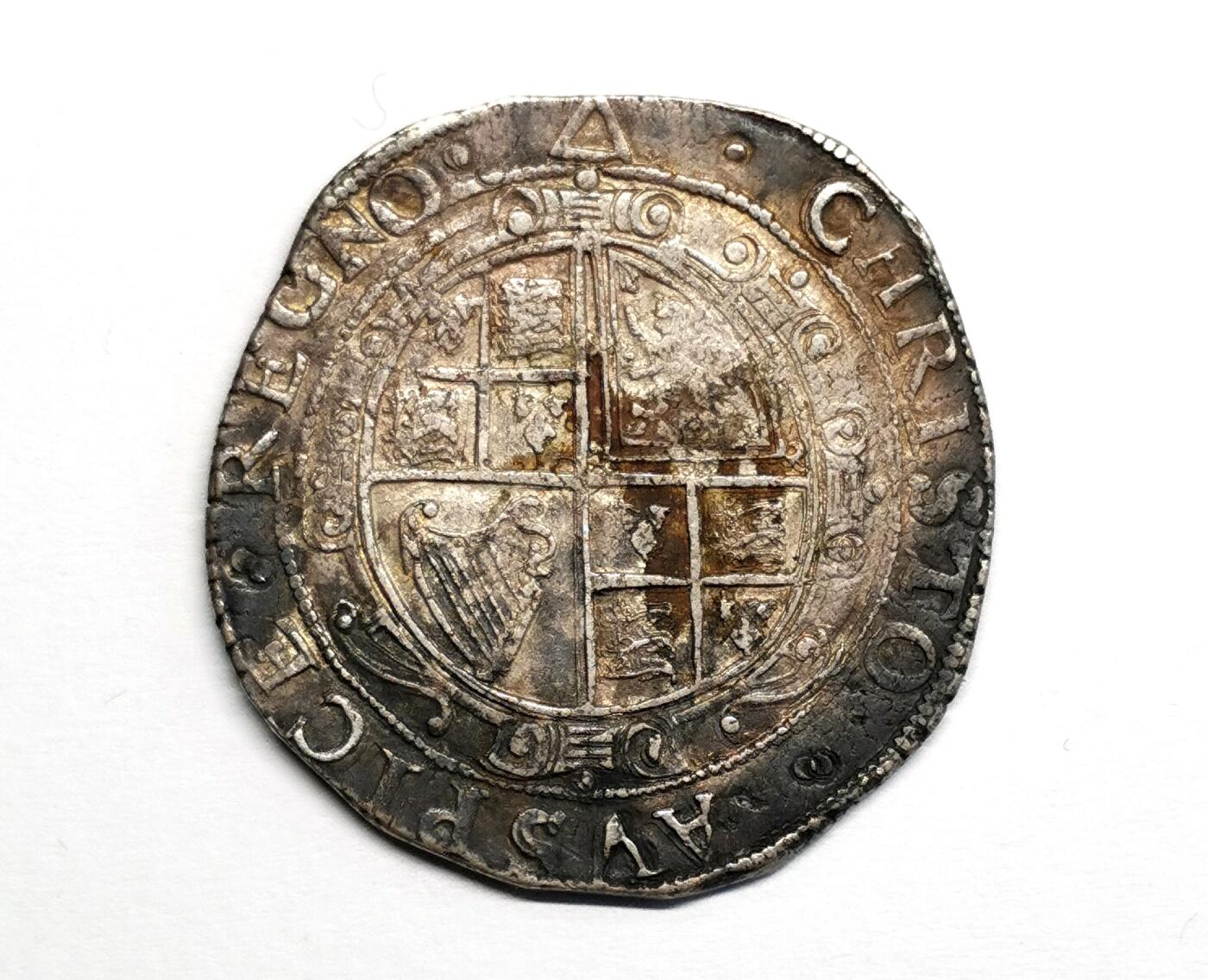 凡希社世界钱币微拍第二百七十期 英国查理一世半克朗VF