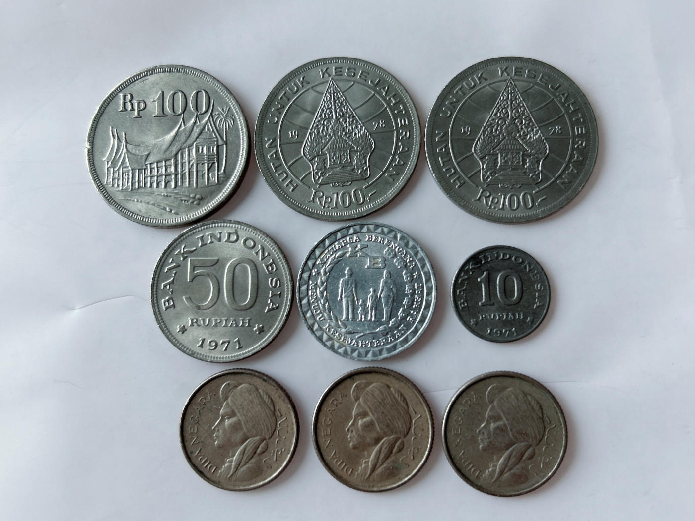 第一海外回流一元起拍收藏 散币专场 第92期 印度尼西亚🇮🇩