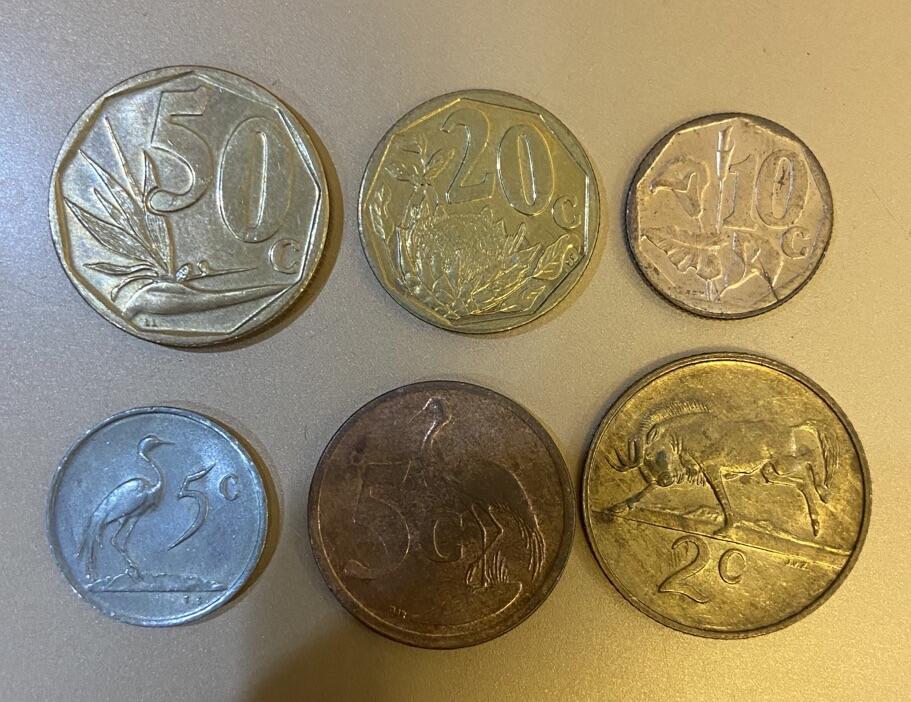 【炜奕收藏】古币纪念币专场，0佣金，全场0+1 南非辅币套币，好品