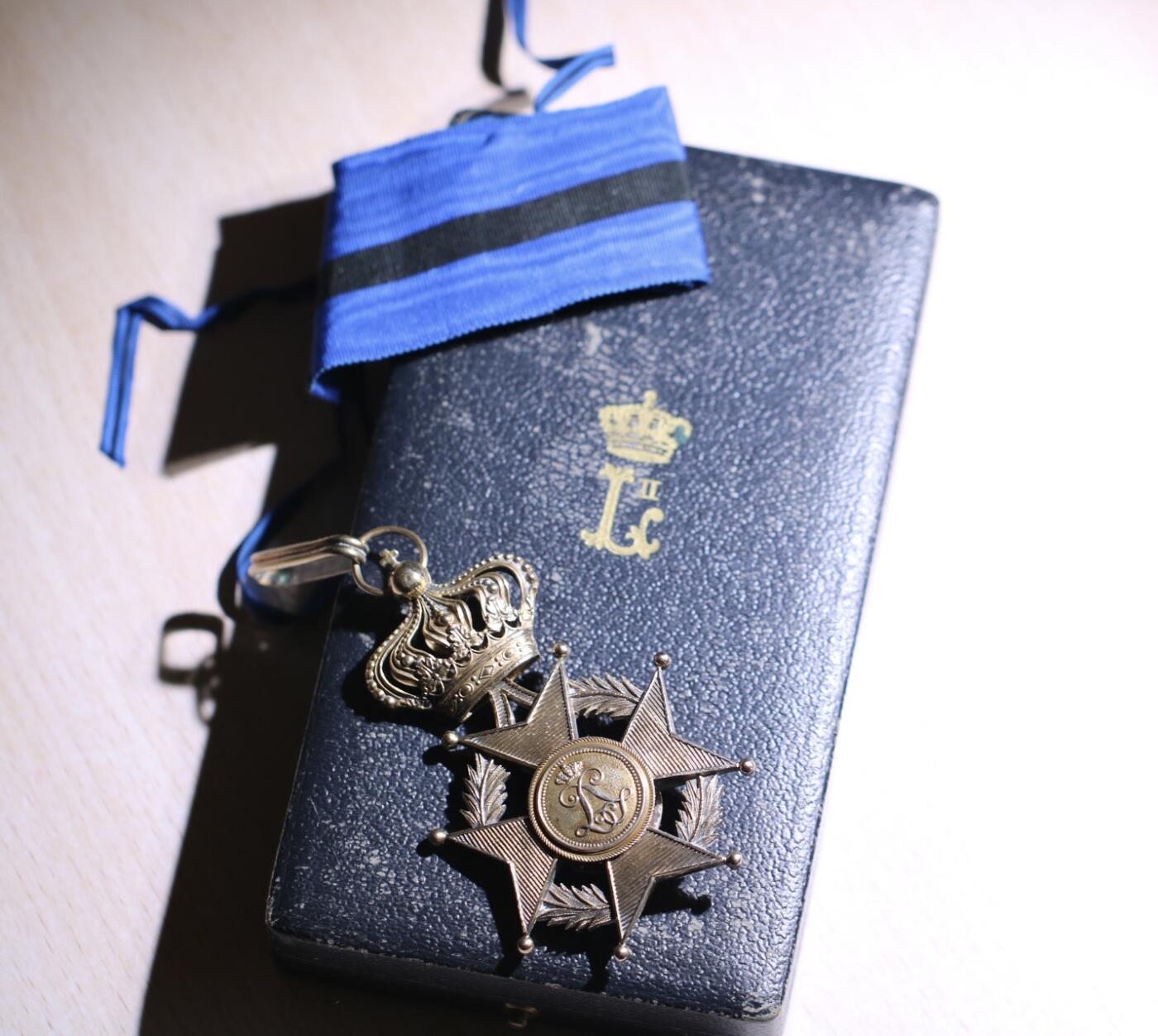 大猫徽章拍卖第248期 比利时指挥官级利奥波德二世勋章 银质