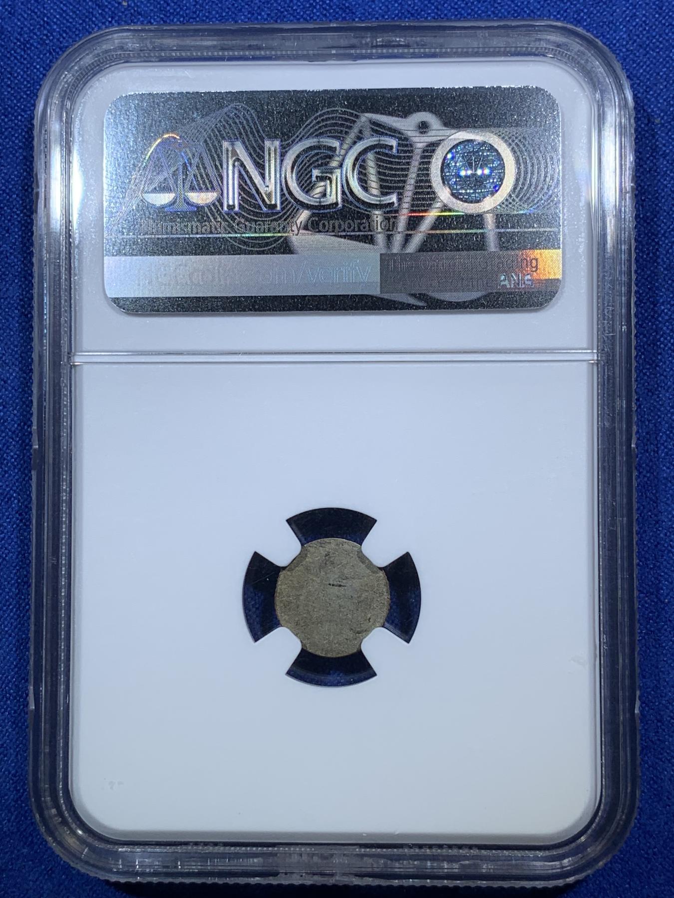 《竞宝斋》第272场- 周日，周一，周二  3场连拍 （全场包邮） NGC MS63 1761年德国纽伦堡1芬尼银币