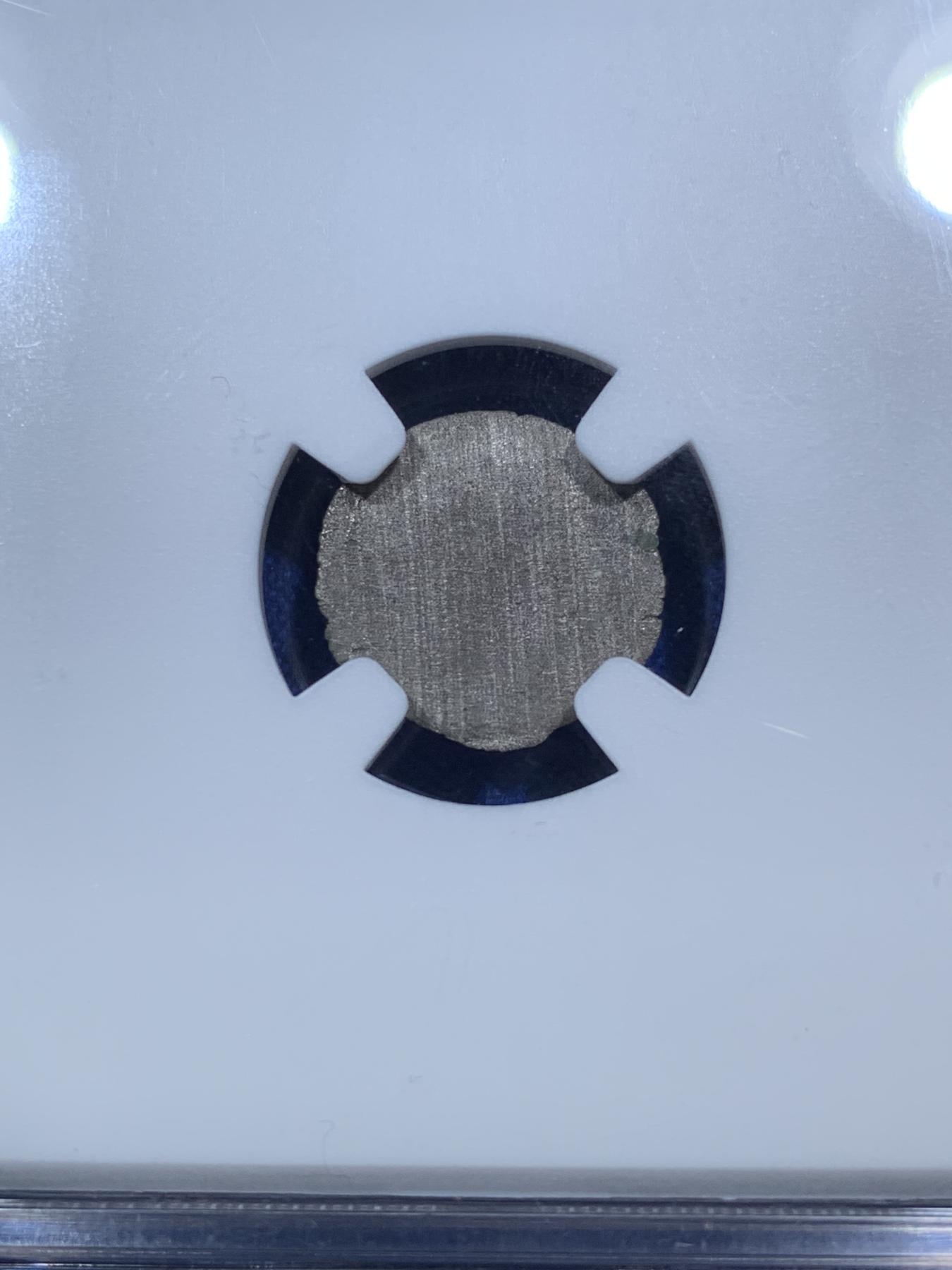 《竞宝斋》第272场- 周日，周一，周二  3场连拍 （全场包邮） NGC MS63 德国纽伦堡1685年盾徽1芬尼 单面小银币