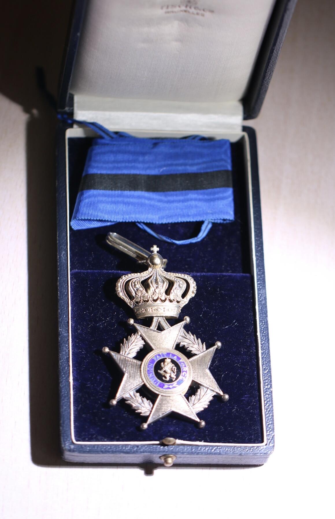 大猫徽章拍卖第248期 比利时指挥官级利奥波德二世勋章 银质