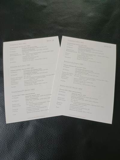 ③列支登士敦邮票 1982年欧罗巴极限片2枚全套 新 ③列支登士敦邮票 1982年欧罗巴极限片2枚全套 新