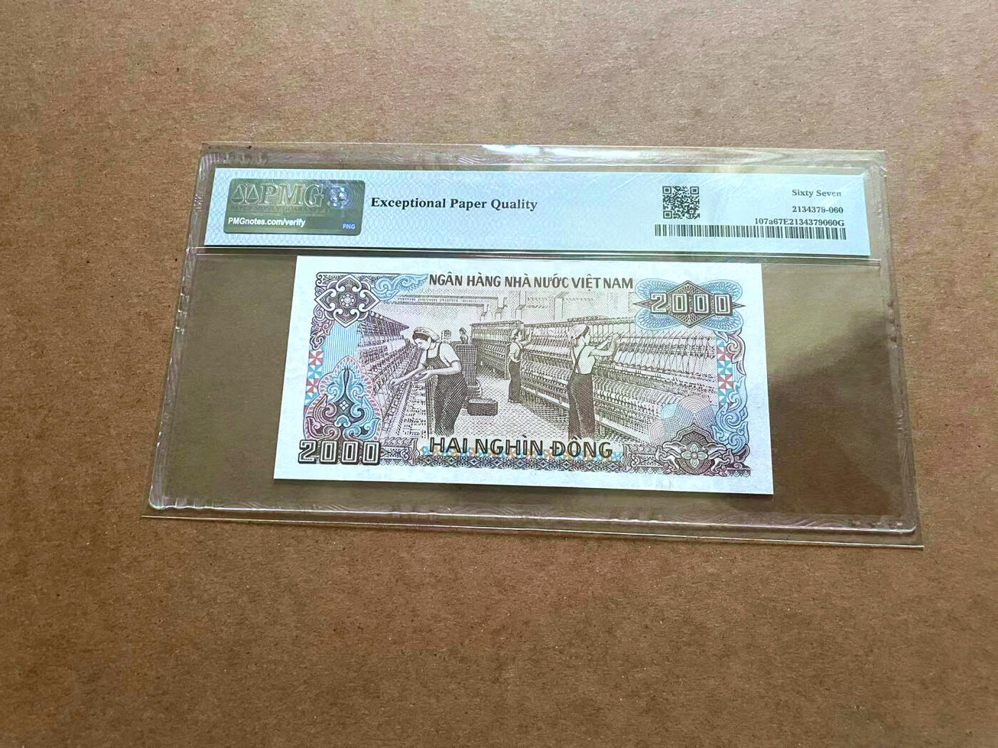 【Blue Auction】✨世界纸币精拍第482期【精】 【一组2张 含无47】越南 1988-91年2000-20000盾 PMG67EPQ 高分