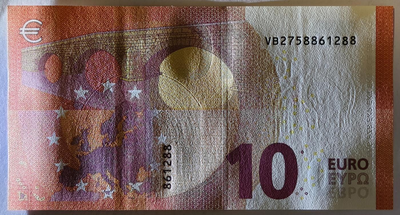 紫瑗钱币——第357期拍卖—— 纸币场 【双尾8】欧元 西班牙 2014年 圣天使桥 10欧元 UNC