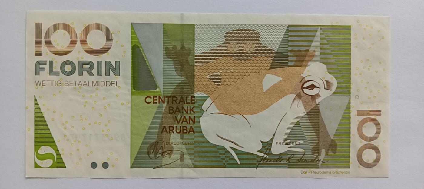 精品钱币第30场 阿鲁巴100老版本稀少