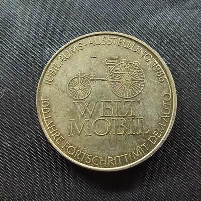 邮泉阁限时拍卖第八场 各国硬币专场 - 德国1986年奔驰百年纪念章直径40.35mm