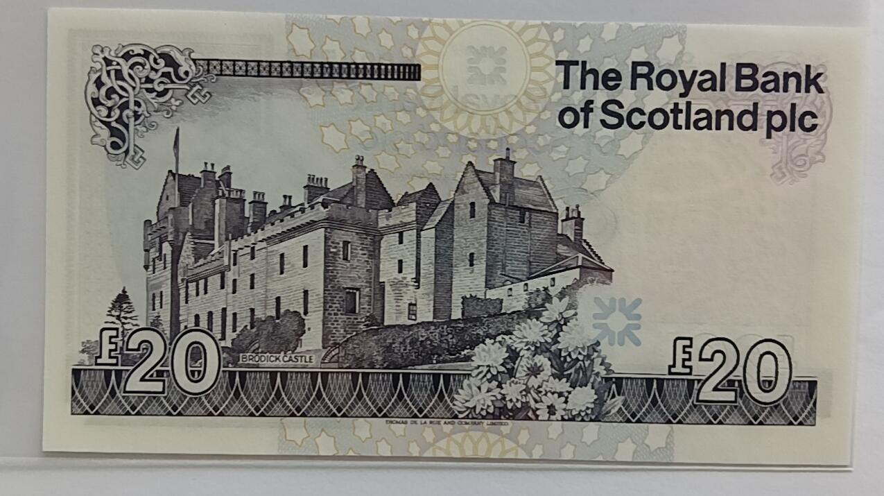 精品钱币第30场 苏格兰20藏大卷毛百位小号