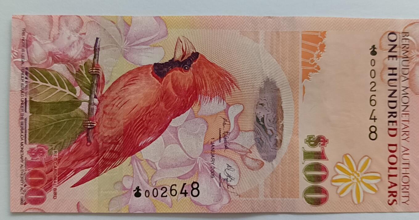 精品钱币第30场 百慕大100元洋葱冠