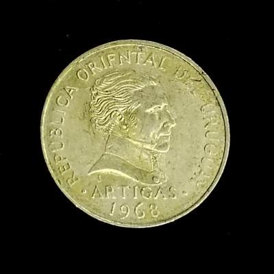 巴斯克收藏第271期 散币专场 6月4/5/6号三场连拍 全场包邮 - 乌拉圭 1968年 1比索