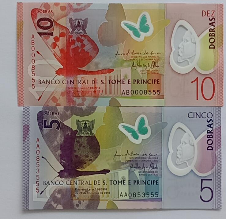 精品钱币第30场 圣多美和普林西比对钞靓号555