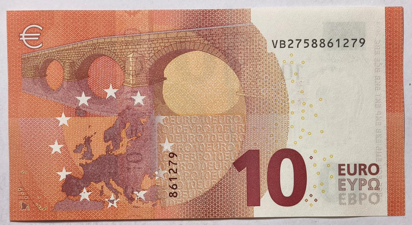 紫瑗钱币——第371期拍卖——纸币场 欧元 西班牙 2014年 圣天使桥 10欧元 UNC