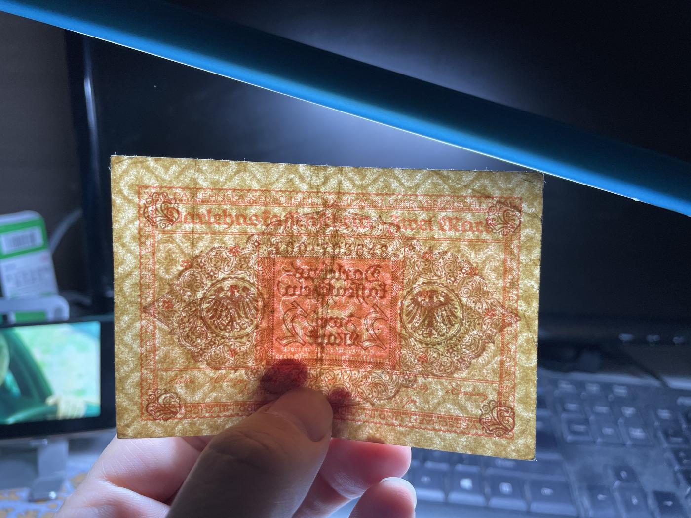 2024年集古藏今外币拍卖第七期-第10场—（总第70拍）-纸币专场，本场拍完结算发货，本期寄存的2-3天内完成发货，再进行下一期拍卖，本期拍卖数量最多者赠老扑克一副 1920年德国2马克