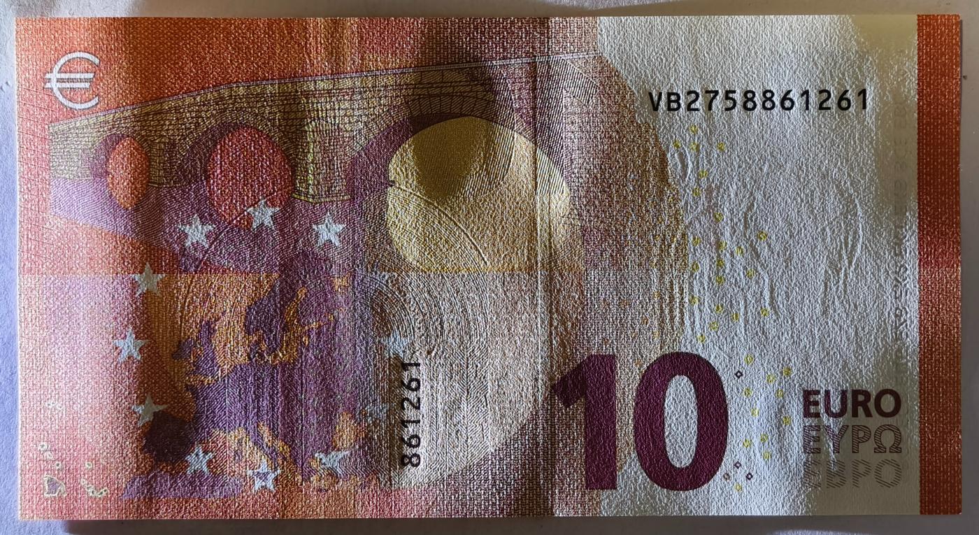 紫瑗钱币——第357期拍卖—— 纸币场 欧元 西班牙 2014年 圣天使桥 10欧元 UNC