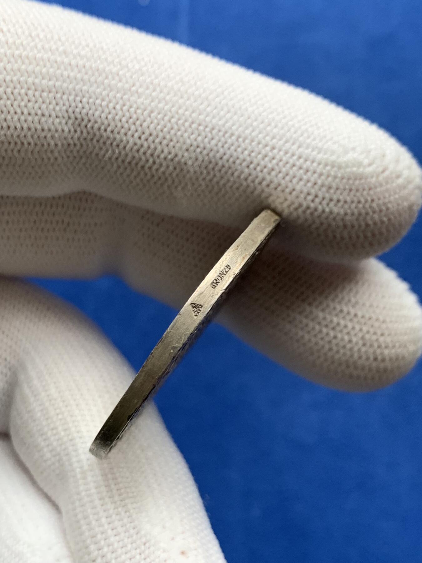 《竞宝斋》第274场- 周日，周一，周二  3场连拍 （全场包邮） 法国谢尔省互助联盟协会 19.9克 36.1mm