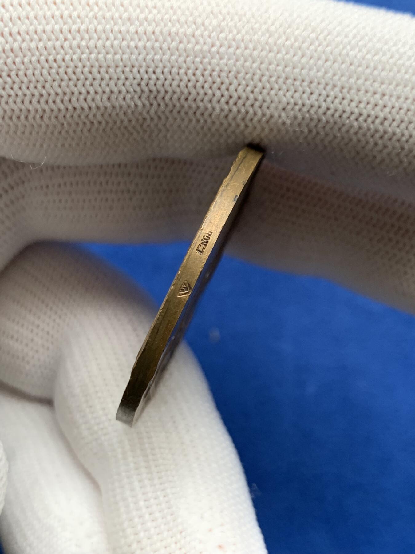 《竞宝斋》第274场- 周日，周一，周二  3场连拍 （全场包邮） 少见撑杆跳铜章 细节优秀 19.3克 35.4mm