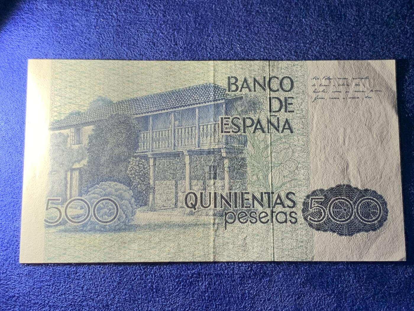 《竞宝斋》第274场- 周日，周一，周二  3场连拍 （全场包邮） 西班牙 1979 年 罗莎莉亚·德·卡斯特罗 500比塞塔 细节见图