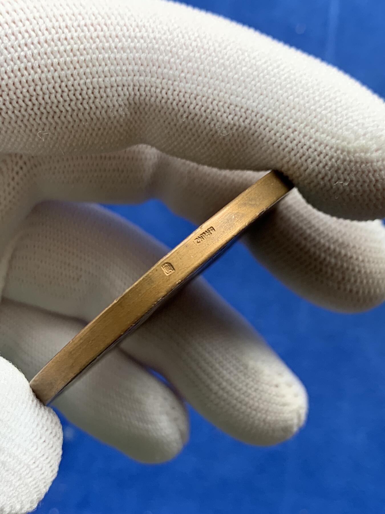 《竞宝斋》第274场- 周日，周一，周二  3场连拍 （全场包邮） 法国小巴黎人赠与的铜质奖章 61.7克 50.4mm