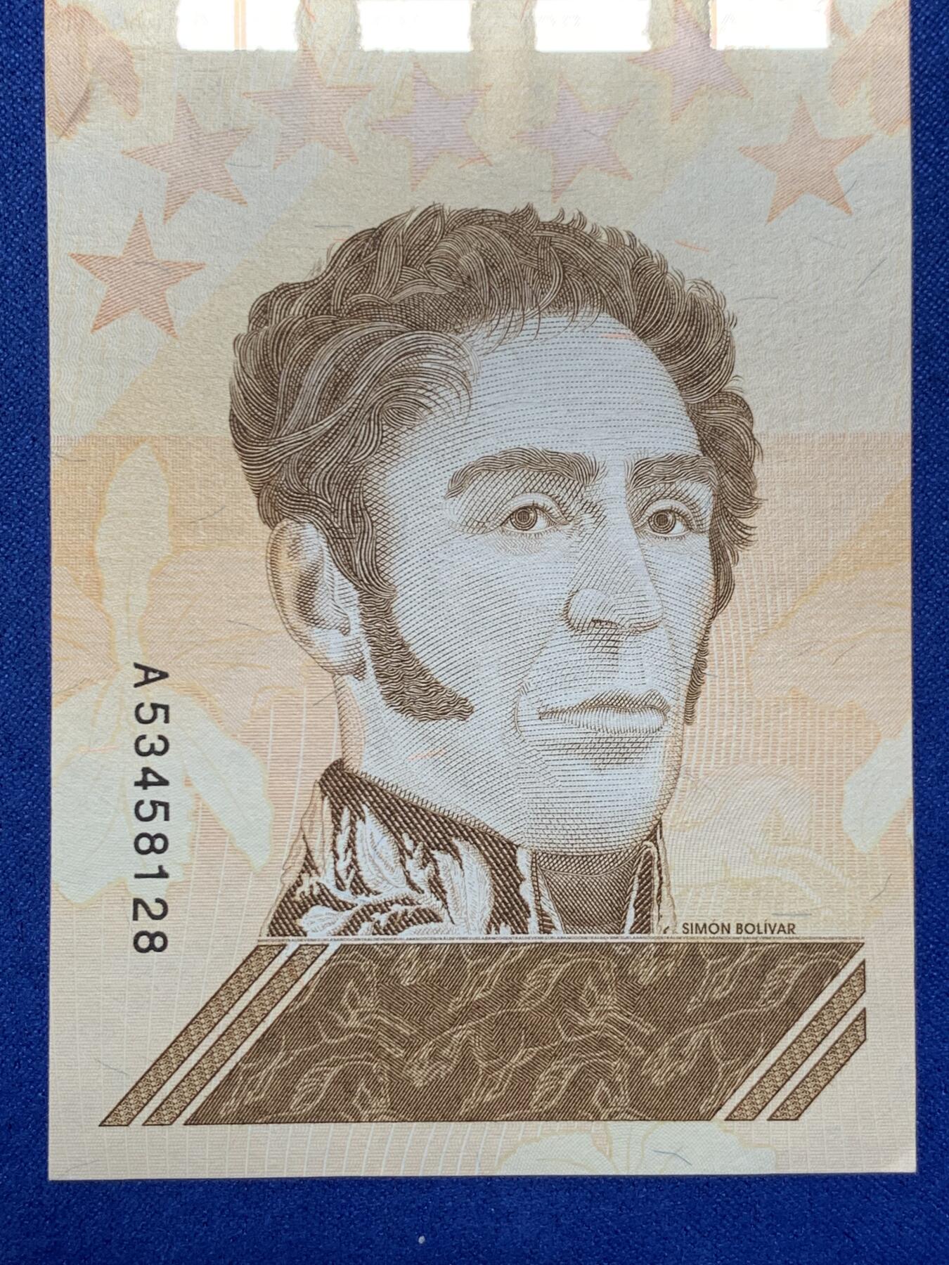 《竞宝斋》第274场- 周日，周一，周二  3场连拍 （全场包邮） 委内瑞拉 2019 50000玻利瓦尔 纸币