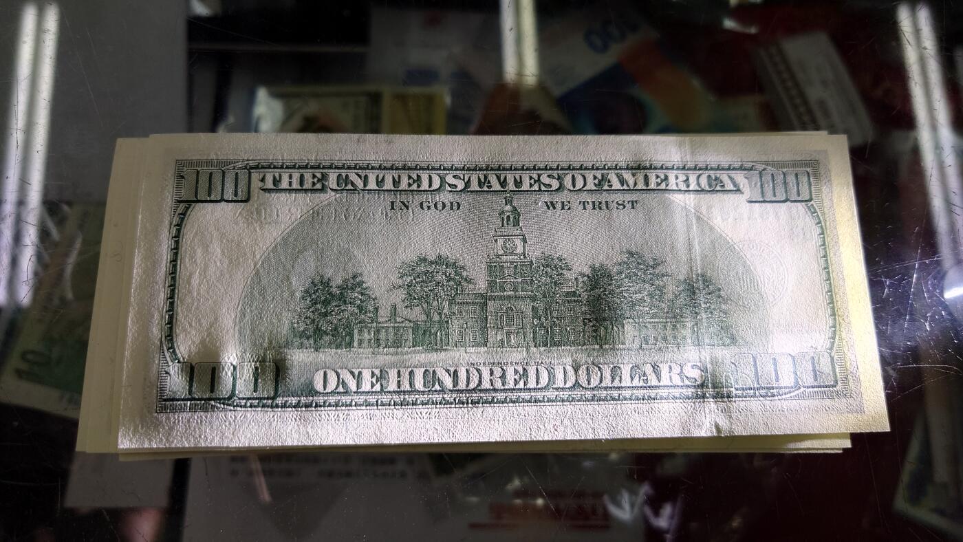 【世界钱币】精选微拍第109期暨2024年第20期  新到部分硬货(群里选剩) 1996年美国100元 大头全新绝品无4尾号330