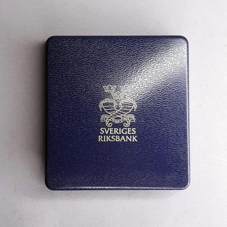 瑞典 2001年 200克朗 诺贝尔奖100周年纪念银币