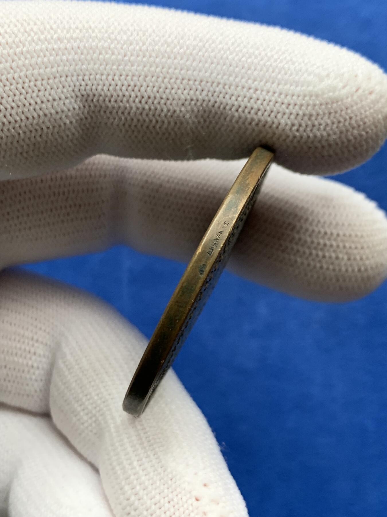 《竞宝斋》第274场- 周日，周一，周二  3场连拍 （全场包邮） 法国公共保险慈善办公室 31.3克 41.1mm