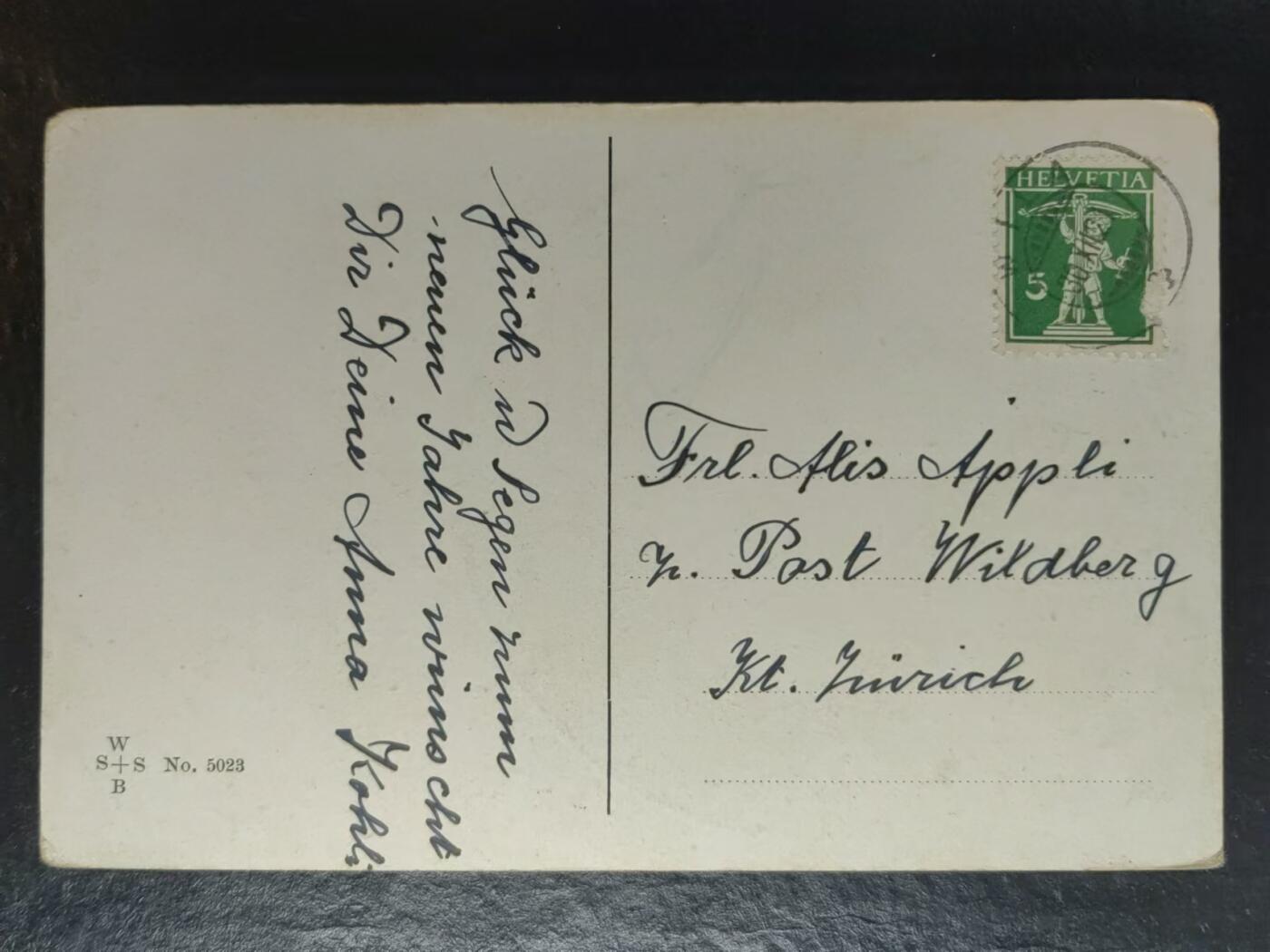 外国邮品💰🌞💰（拍卖）精品🔭专场🌟 古典明信片-祝福花卉-实寄