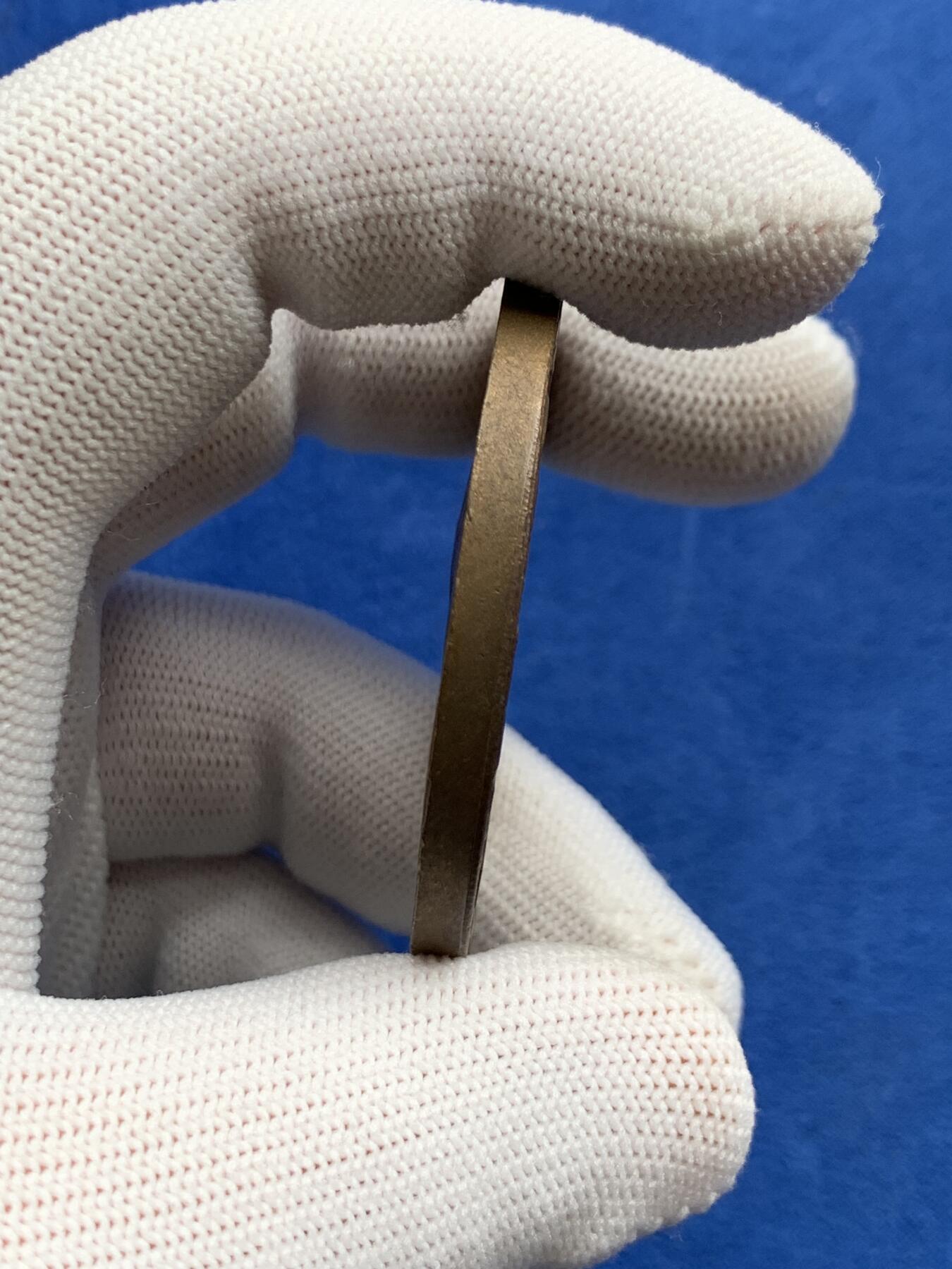 《竞宝斋》第274场- 周日，周一，周二  3场连拍 （全场包邮） 射击纪念铜章 61.4克 50mm