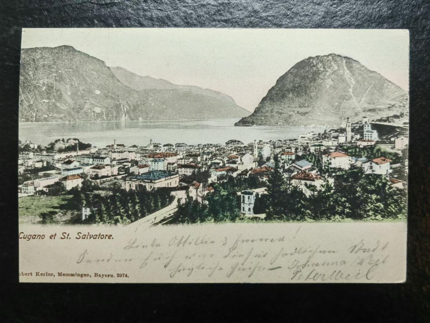 外国邮品💰🌞💰（拍卖）精品🔭专场🌟 古典明信片-风光-实寄-带路邮完整落地戳