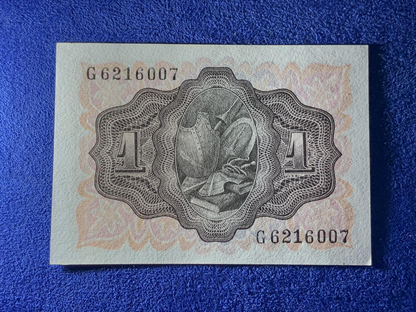 《竞宝斋》第274场- 周日，周一，周二  3场连拍 （全场包邮） 西班牙 1951年 唐·吉诃德 1比塞塔 纸币