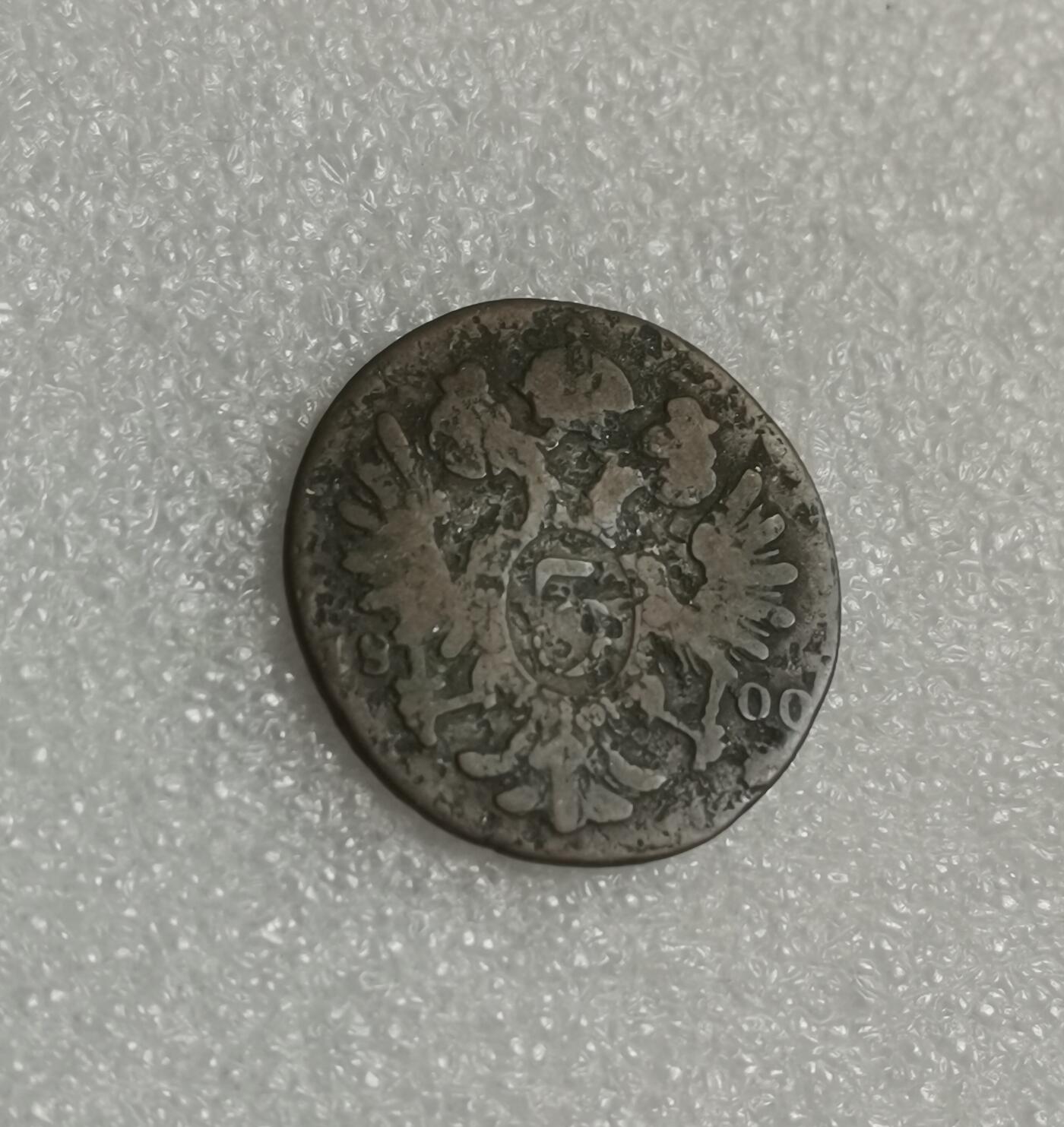瓶子🏺第143期拍卖会  奥地利1800年3克鲁泽铜币