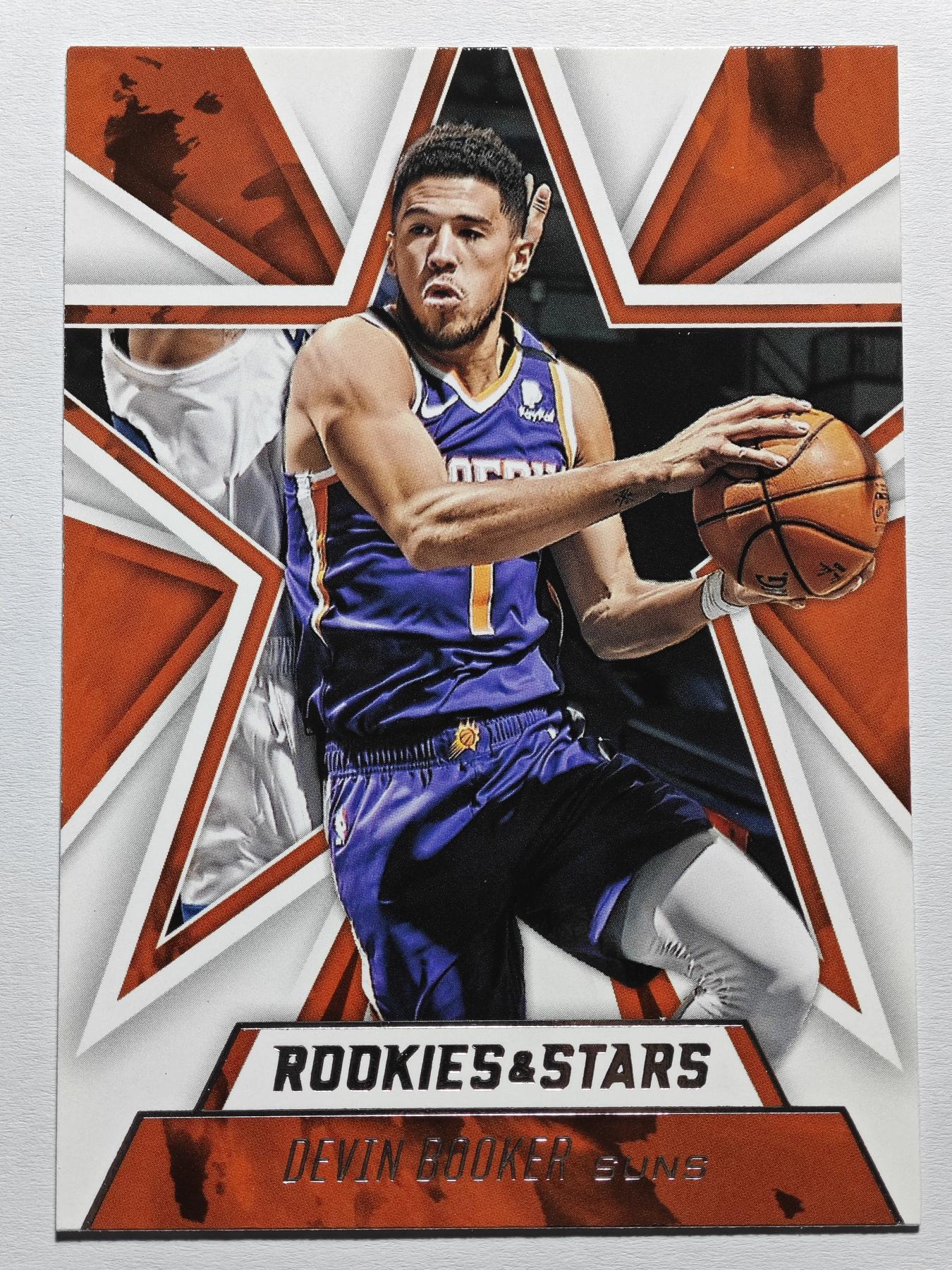 【德藏】 卡牌拍卖第13期【无每件最低收费❗️】  NBA 2020-21年 PANINI Chronicles 太阳 德文·布克 特卡 (本卡包装为全新：卡膜、卡夹、卡夹膜)