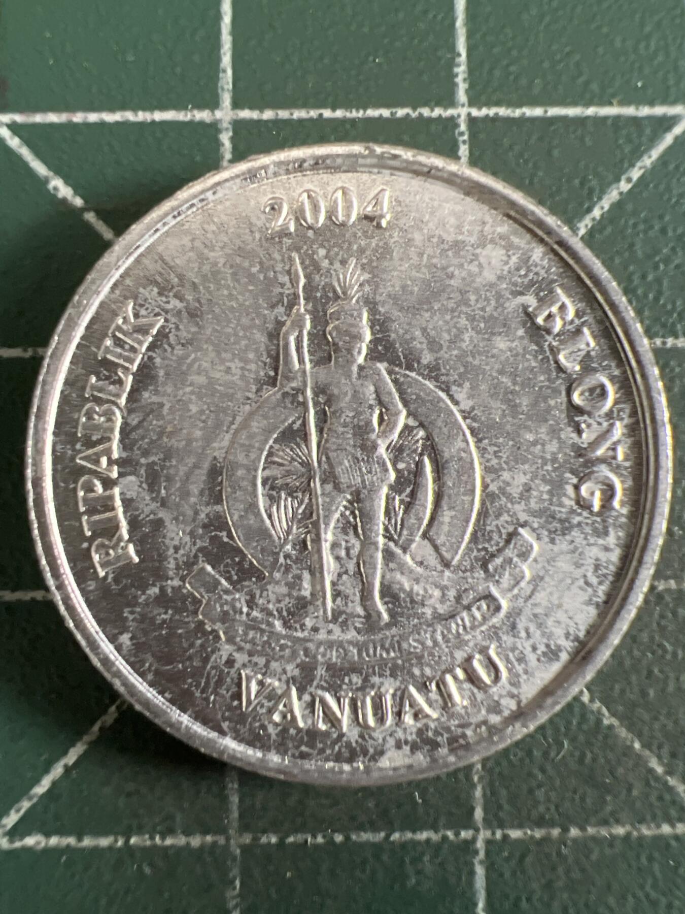 第613期 硬币专场 （无押金，捡漏，全场50包邮，偏远地区除外，接收代拍业务） 瓦努阿图10瓦图