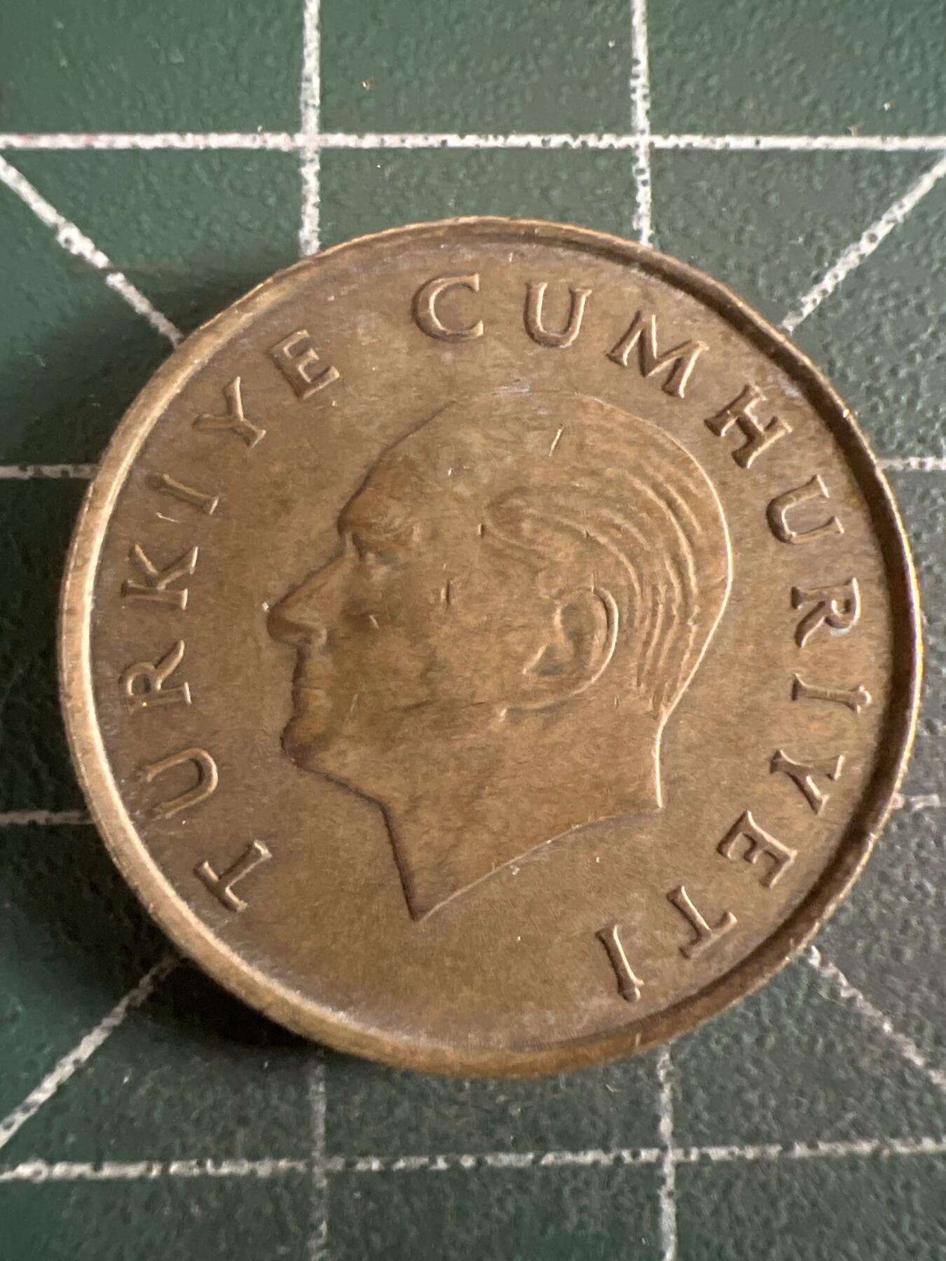 第614期 硬币专场 （无押金，捡漏，全场50包邮，偏远地区除外，接收代拍业务） 土耳其500里拉