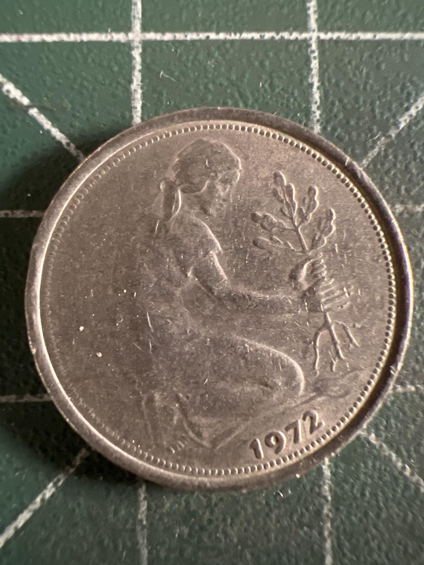 第613期 硬币专场 （无押金，捡漏，全场50包邮，偏远地区除外，接收代拍业务） 德国50分F