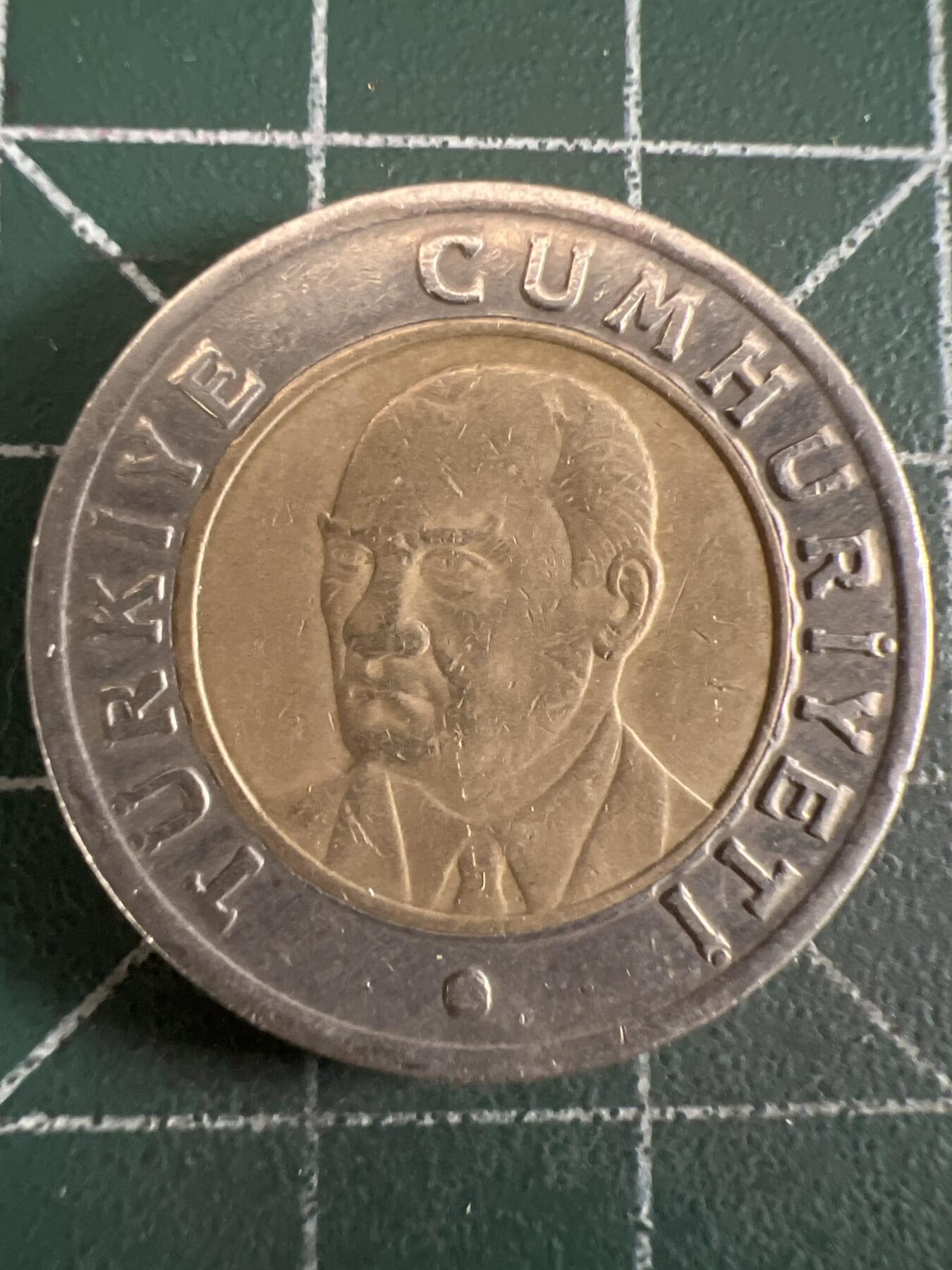 第614期 硬币专场 （无押金，捡漏，全场50包邮，偏远地区除外，接收代拍业务） 土耳其1里拉 双色币