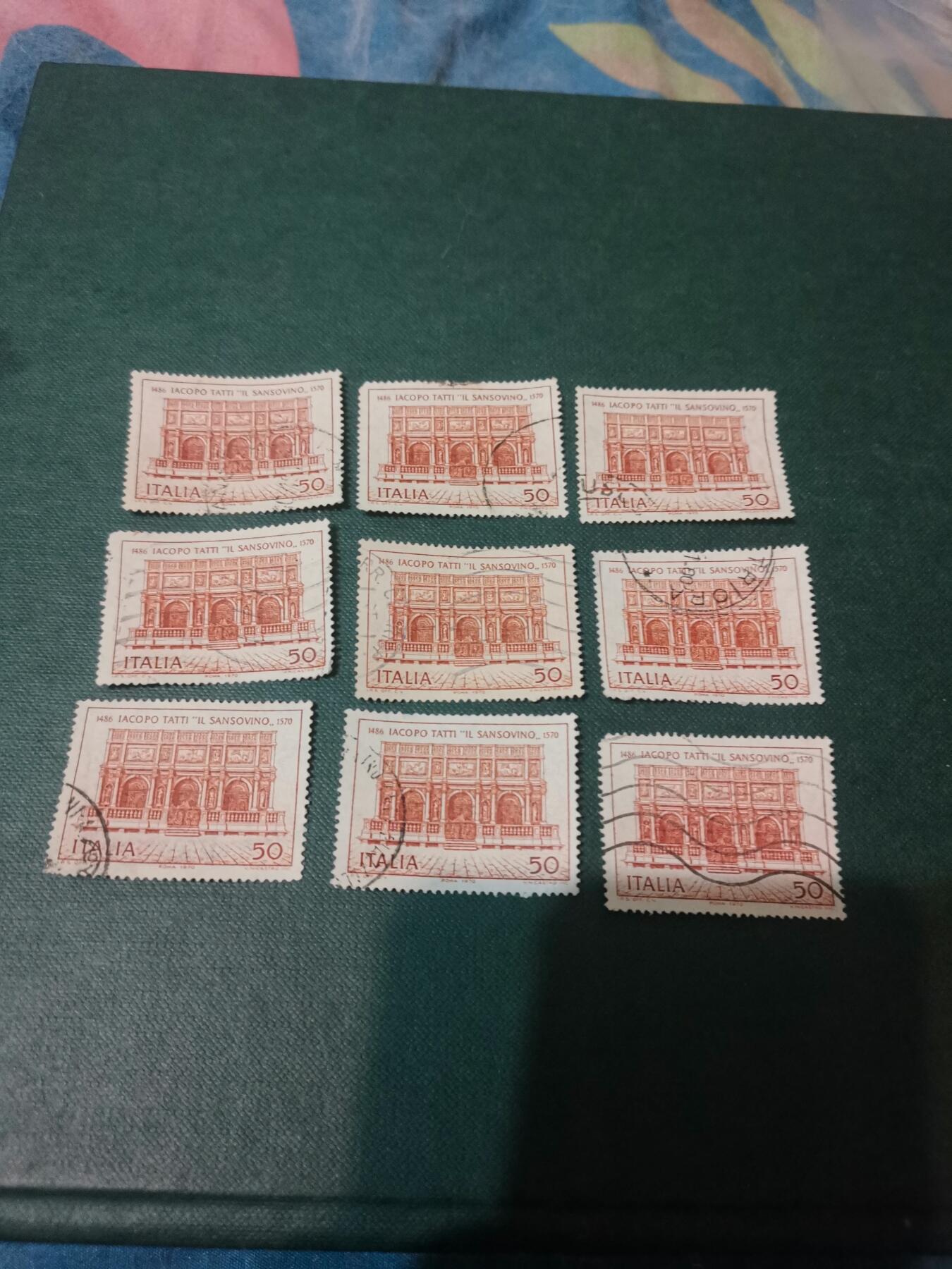 193意大利精美纪念邮票9套一起出让