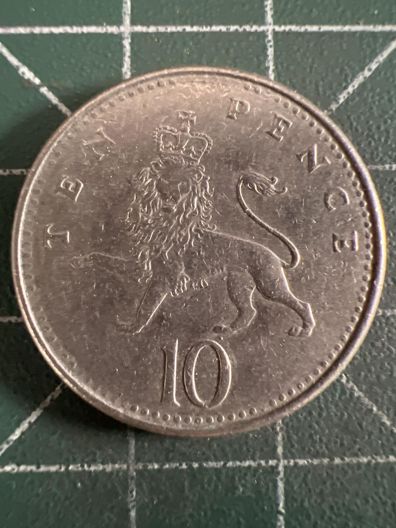 第613期 硬币专场 （无押金，捡漏，全场50包邮，偏远地区除外，接收代拍业务） 英国10便士