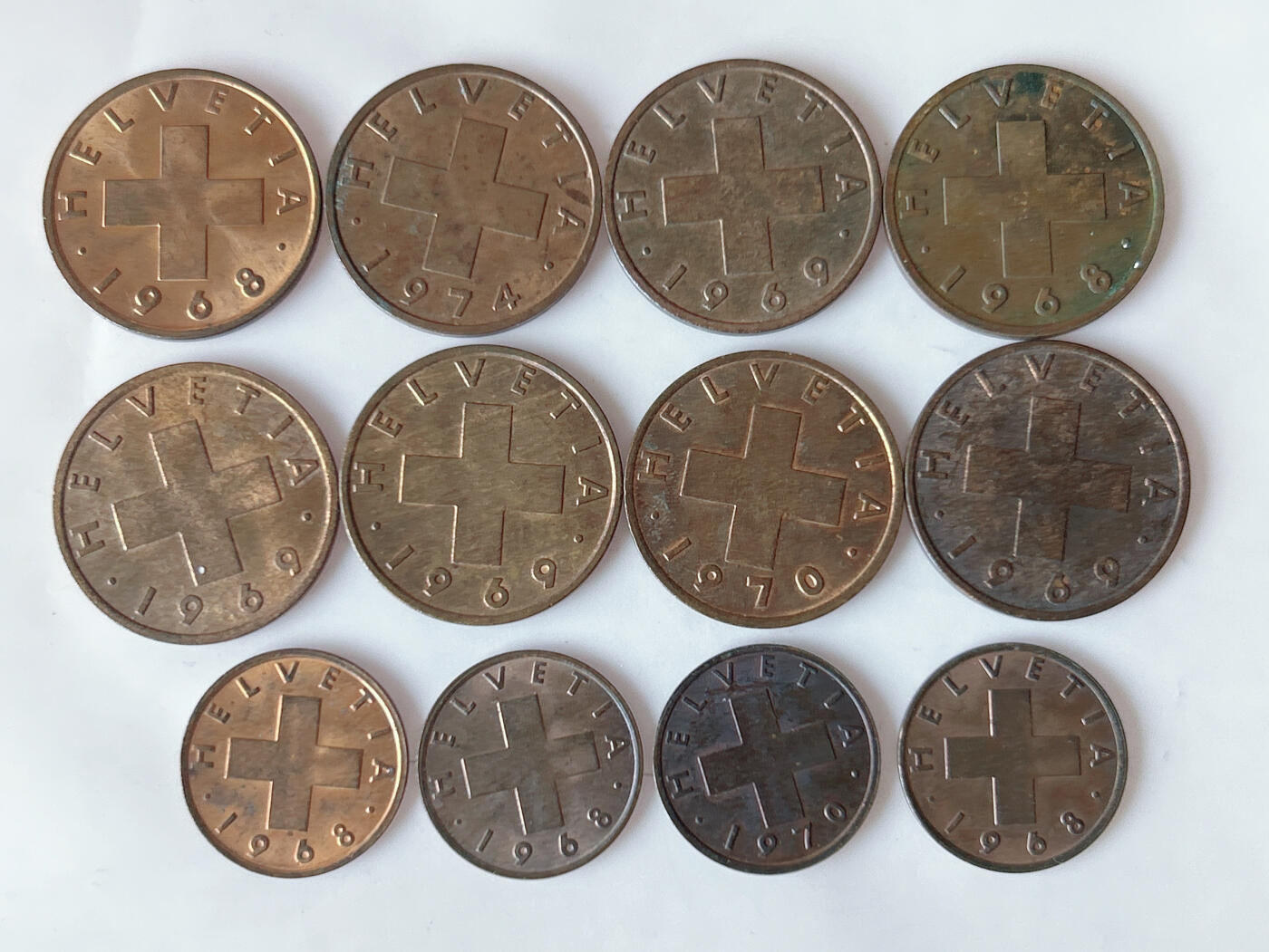 第一海外回流一元起拍收藏 散币专场 第92期 瑞士🇨🇭